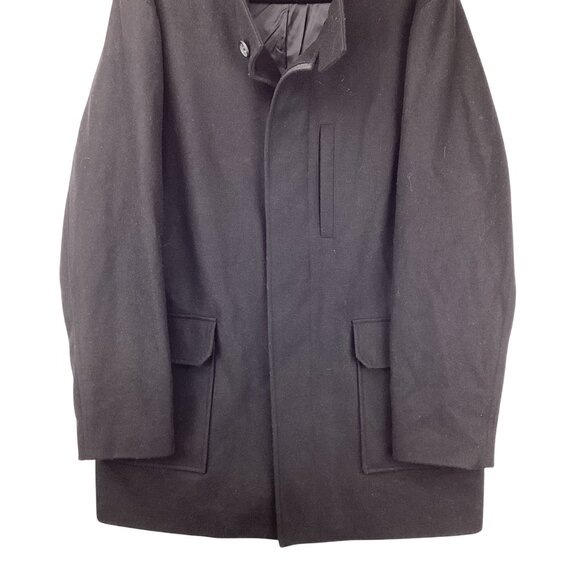 Cole Haan Mens Coat Jacket Size Large‎ Wool Blend Outerwear - Picture 4 of 10